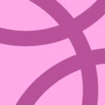 Dribbble 标志